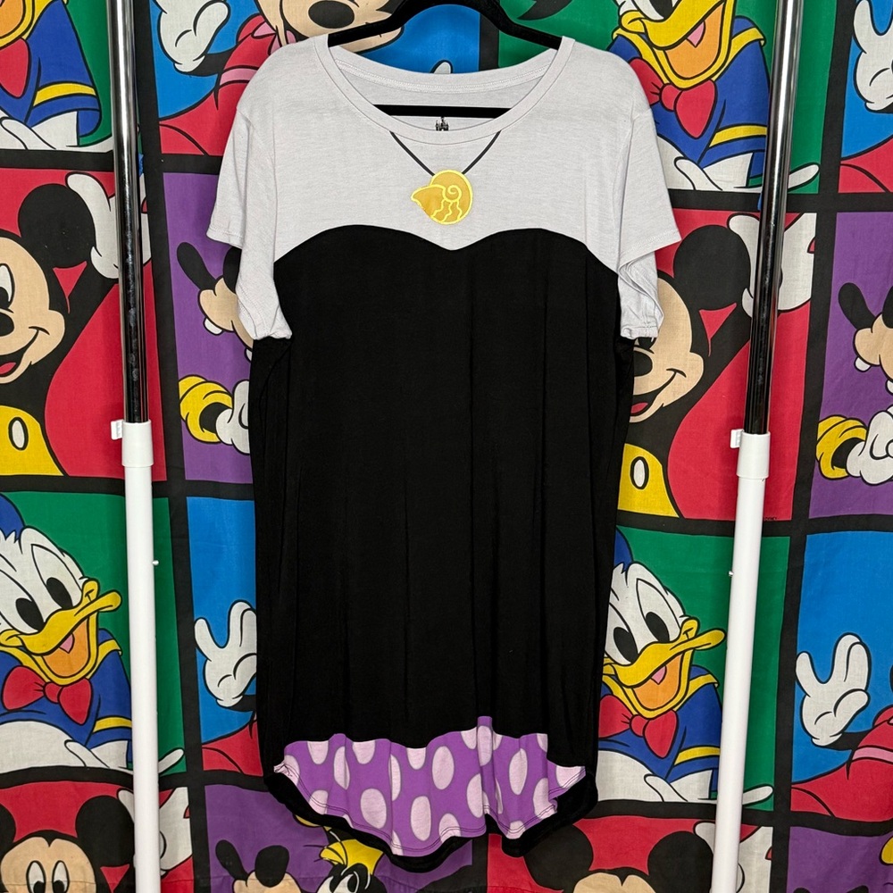 Disney Parks Little Mermaid Ursula T-shirt Dress